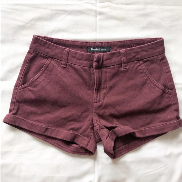 Bluenotes burgundy shorts - Picture 1 of 3